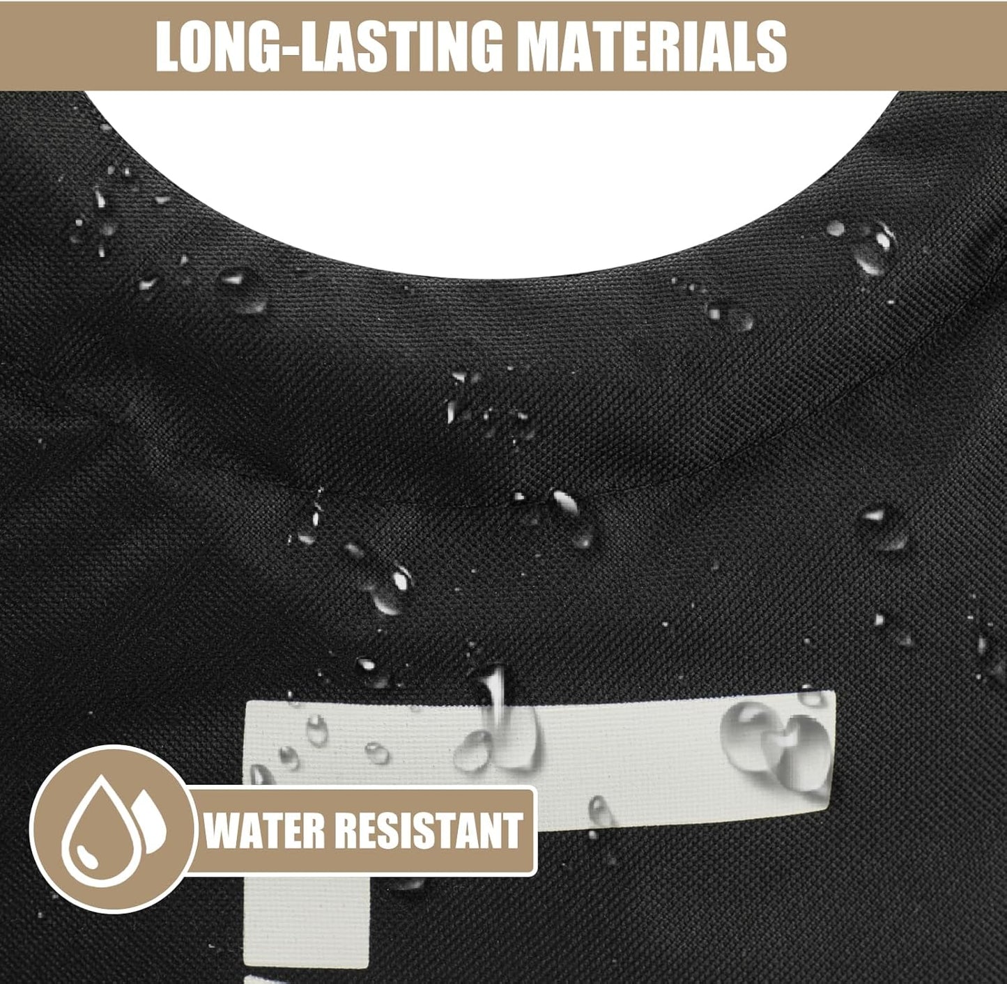 XXL Waterproof Laundry Basket (90L) – Foldable with Padded Handles